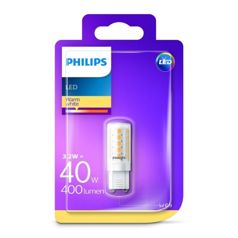 LED Pirn Philips G9/3,2W/230V 2700K