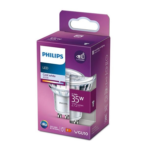 LED Pirn Philips GU10/3,5W/230V 4000K