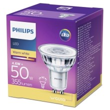 LED Pirn Philips GU10/4,6W/230V 2700K
