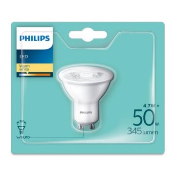 LED Pirn Philips GU10/4,7W/230V 2700K