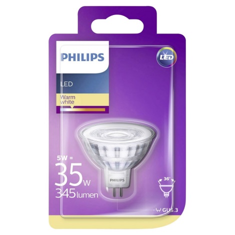 LED Pirn Philips GU5.3/5W/12V 2700K