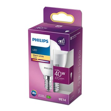 LED Pirn Philips P45 E14/5,5W/230V 2700K