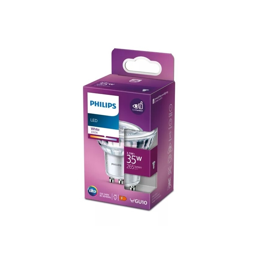 LED Pirn Philips PAR16 GU10/3,5W/230V 3000K