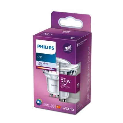 LED Pirn Philips PAR16 GU10/3,5W/230V 4000K