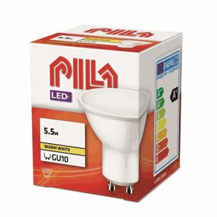 LED Pirn Philips Pila GU10/5,5W/230V 2700K