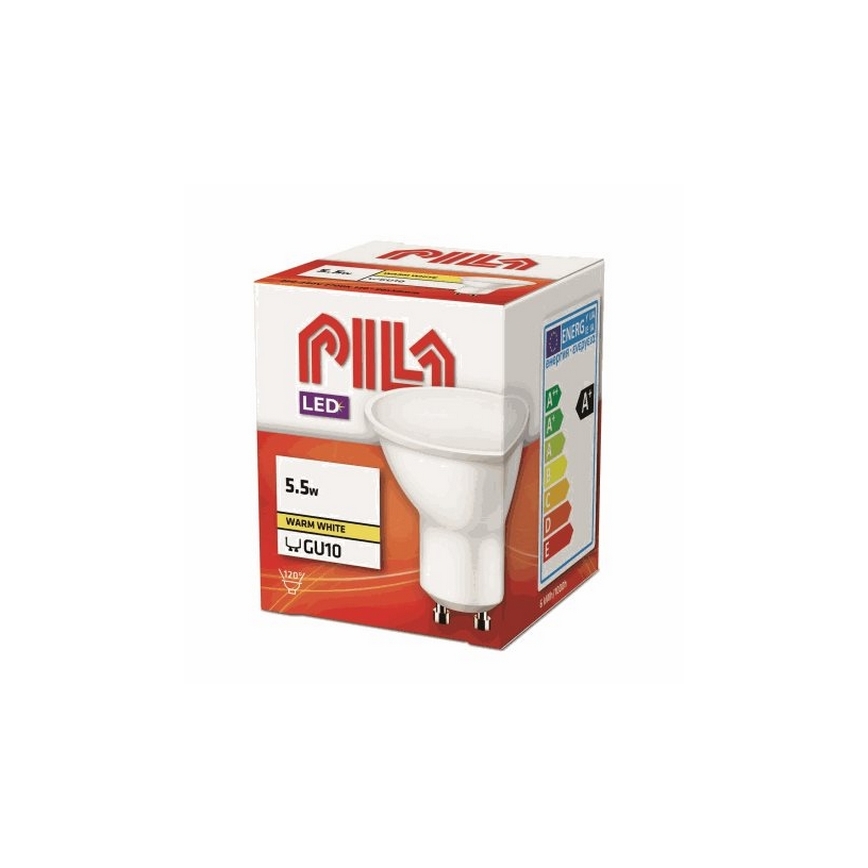 LED Pirn Philips Pila GU10/5,5W/230V 2700K