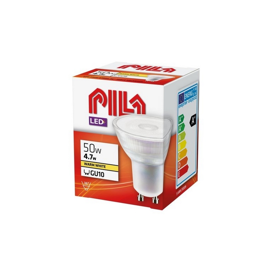 LED Pirn Philips Pila PAR16 GU10/4,7W/230V 2700K