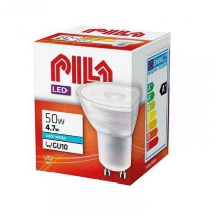 LED Pirn Philips Pila PAR16 GU10/4,7W/230V 4000K