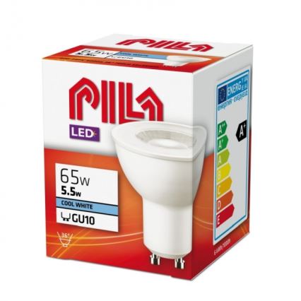 LED Pirn Philips Pila PAR16 GU10/5,5W/230V 4000K