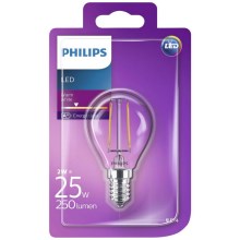 LED Pirn Philips VINTAGE E14/2W/230V 2700K