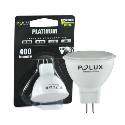 LED Pirn PLATINUM GU5,3/MR16/4,9W/12V 3000K