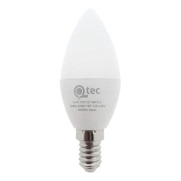 LED Pirn Qtec C35 E14/5W/230V 4200K