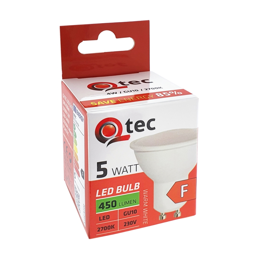 LED Pirn Qtec GU10/5W/230V 2700K