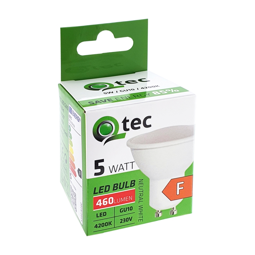 LED Pirn Qtec GU10/5W/230V 4200K