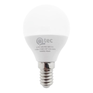 LED Pirn Qtec P45 E14/5W/230V 2700K