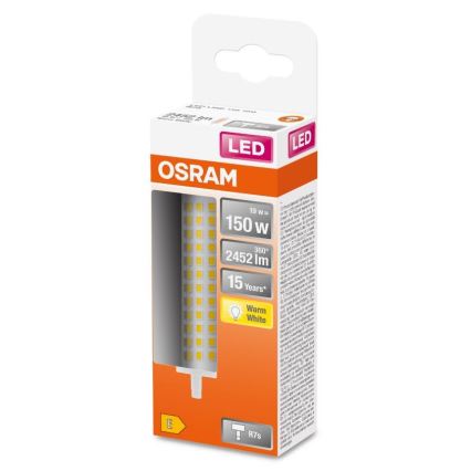 LED Pirn R7s/19W/230V 2700K 118 mm - Osram