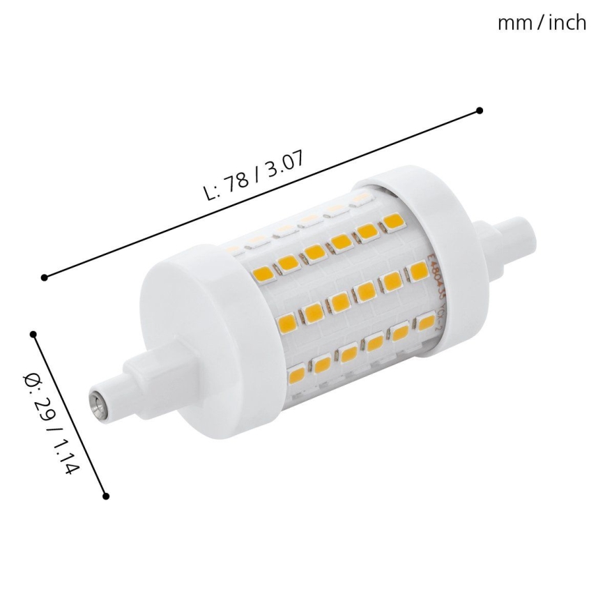 LED Pirn R7S/7W/230V 2700K 78 mm - Eglo 11829