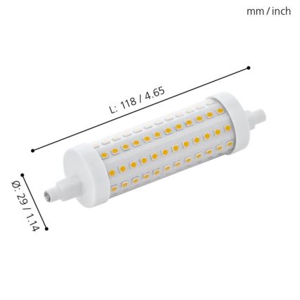LED Pirn R7S/9W/230V 2700K 118 mm - Eglo 11831