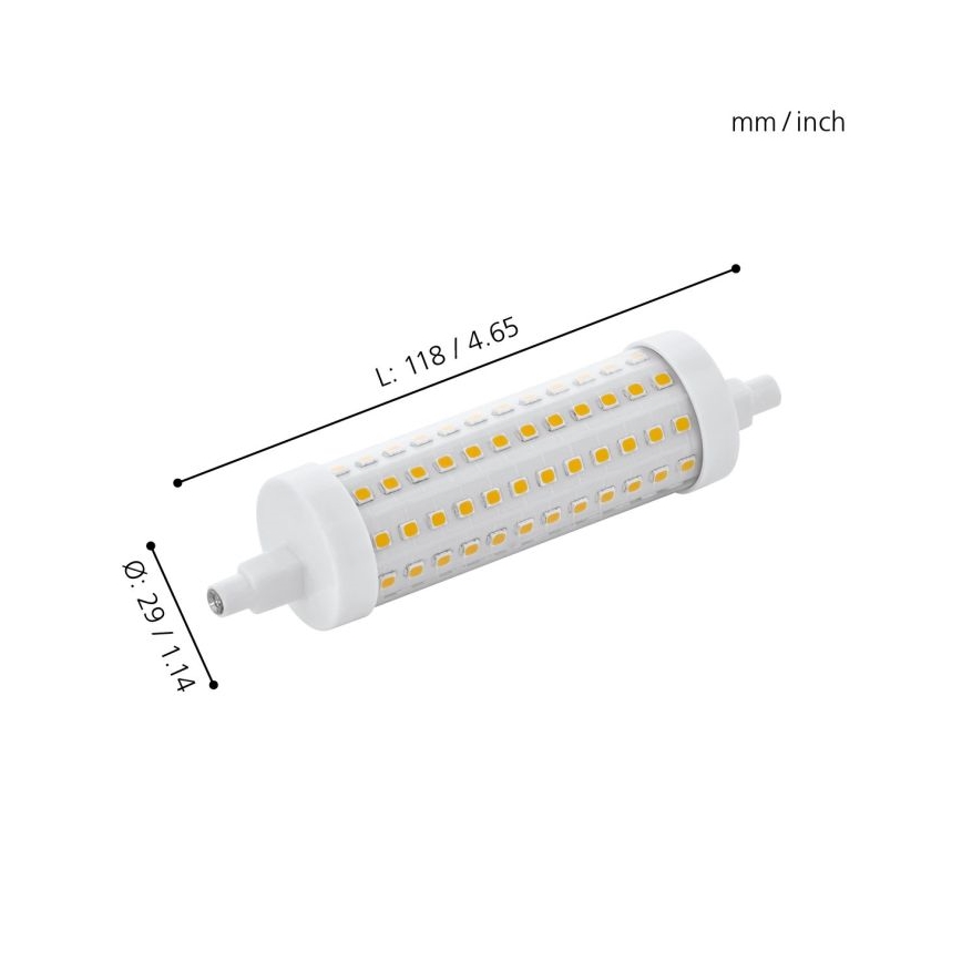 LED Pirn R7S/9W/230V 2700K 118 mm - Eglo 11831