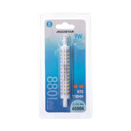 LED pirn R7S/9W/230V 6500K - Aigostar