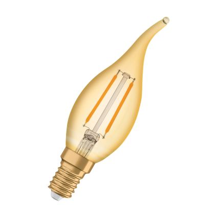LED-pirn RETRO-FILAMENT E14/1,5W/230V 2400K - Osram