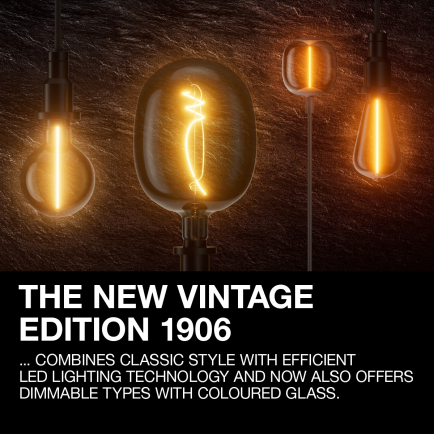 LED-pirn Retro-filament E14/2,5W/230V 2400K - Osram