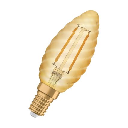 LED-pirn Retro-filament E14/2,5W/230V 2400K - Osram
