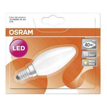 LED Pirn RETROFIT B40 E14/4W/230V 2700K - Osram