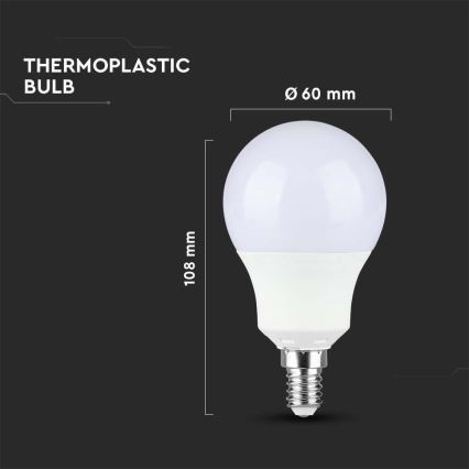 LED Pirn SAMSUNG CHIP A60 E14/8,5W/230V 4000K