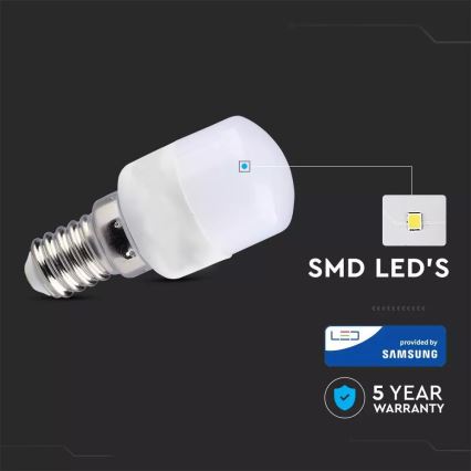 LED Pirn SAMSUNG CHIP E14/2W/230V 4000K