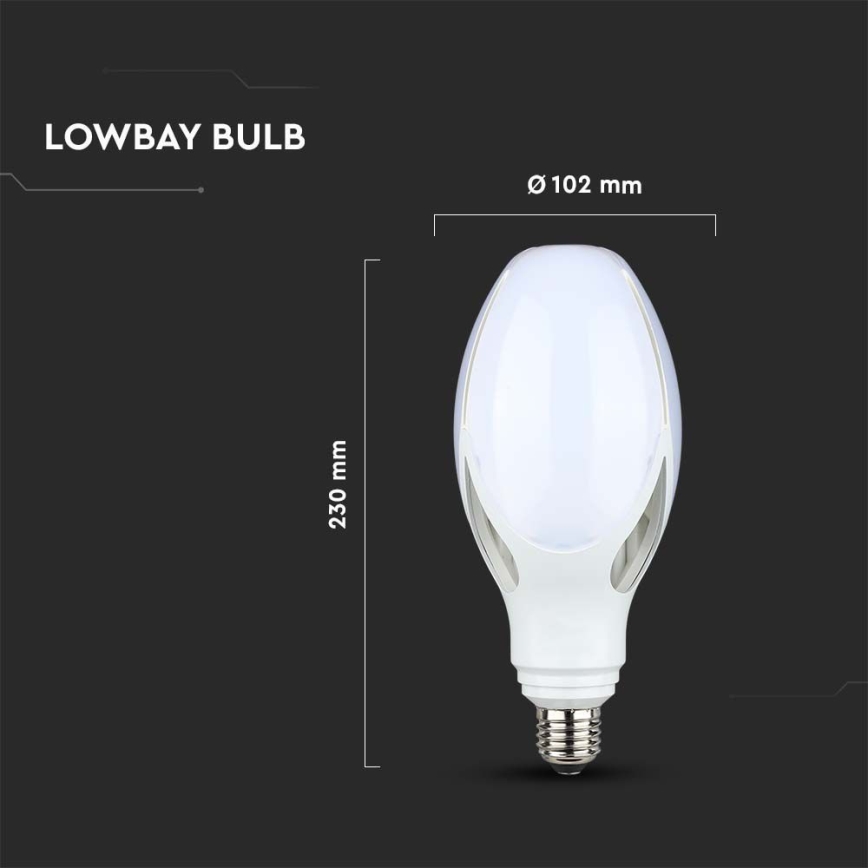 LED Pirn SAMSUNG CHIP E27/36W/230V 6500K