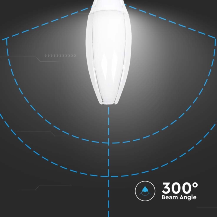 LED Pirn SAMSUNG CHIP E40/60W/230V 4000K