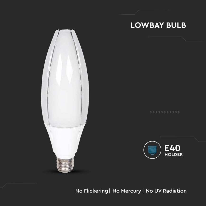 LED Pirn SAMSUNG CHIP E40/60W/230V 4000K