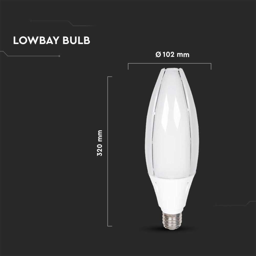 LED Pirn SAMSUNG CHIP E40/60W/230V 4000K