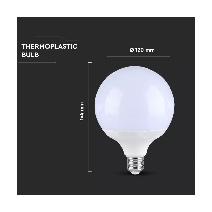 LED Pirn SAMSUNG CHIP G120 E27/18W/230V 6400K