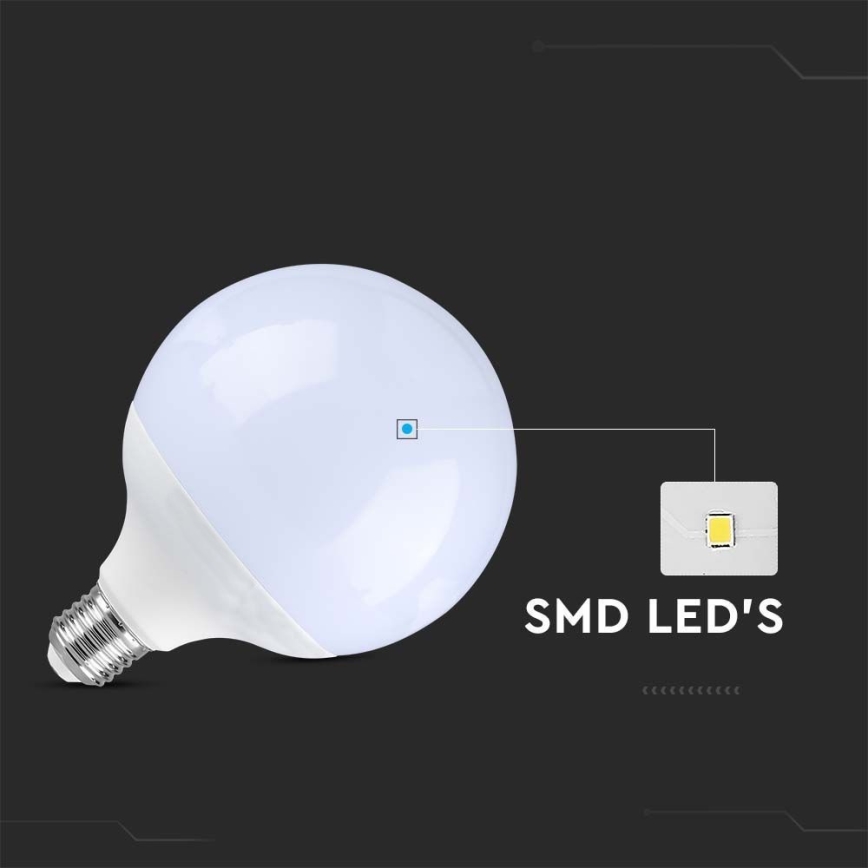 LED Pirn SAMSUNG CHIP G120 E27/22W/230V 4000K
