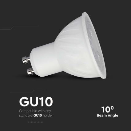 LED Pirn SAMSUNG CHIP GU10/6W/230V 4000K