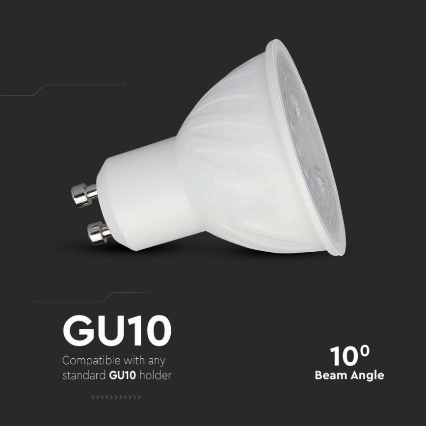 LED Pirn SAMSUNG CHIP GU10/6W/230V 4000K