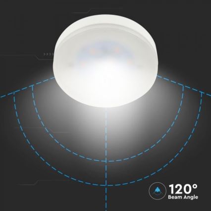 LED Pirn SAMSUNG CHIP GX53/6,4W/230V 3000K