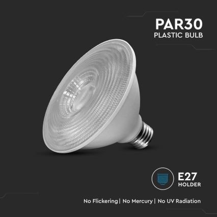 LED Pirn SAMSUNG CHIP PAR30 E27/11W/230V 6500K