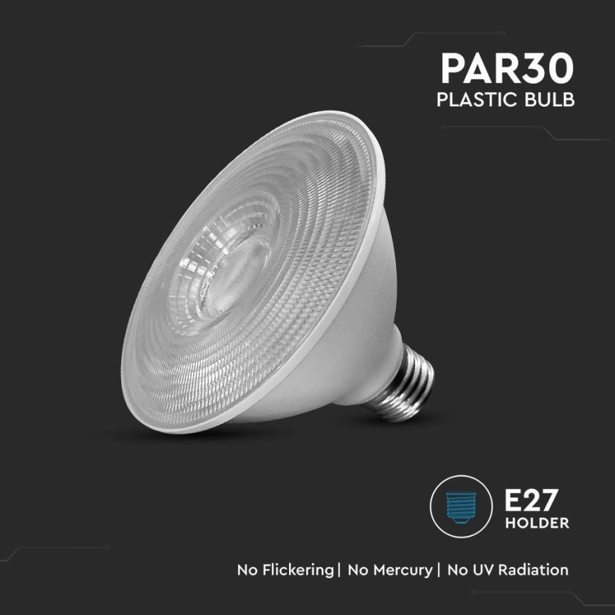 LED Pirn SAMSUNG CHIP PAR30 E27/11W/230V 6500K