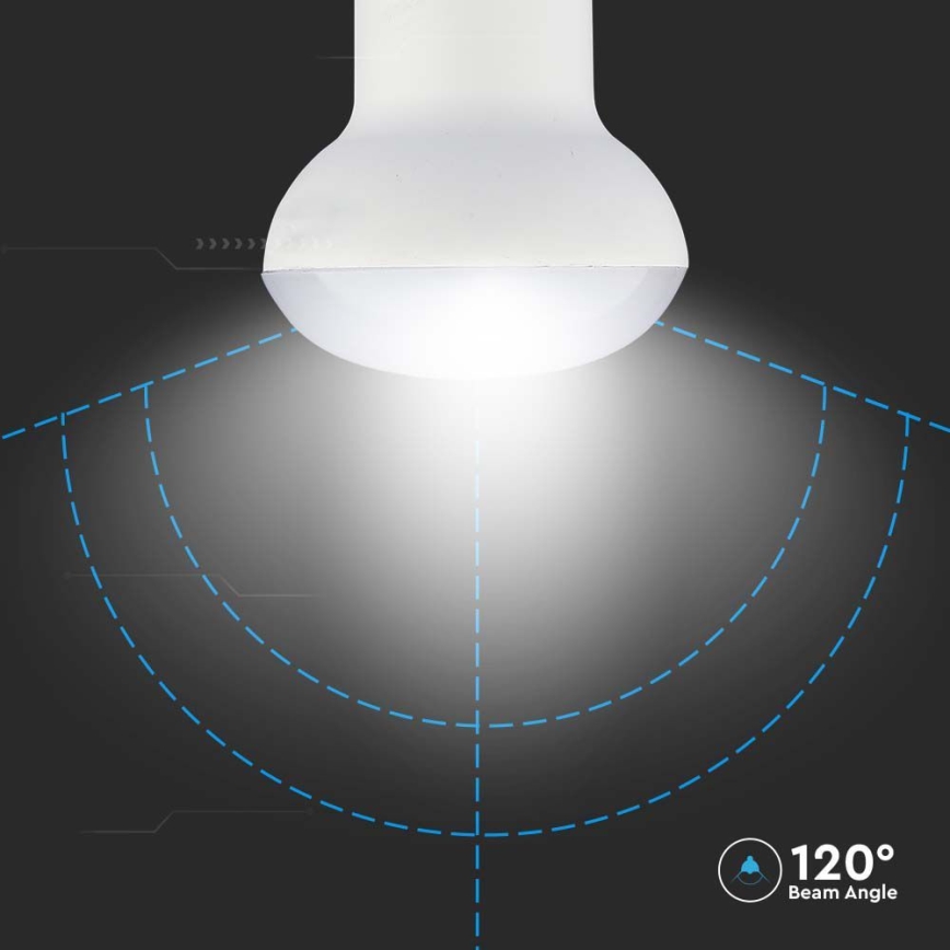 LED Pirn SAMSUNG CHIP R50 E14/4,8W/230V 6500K
