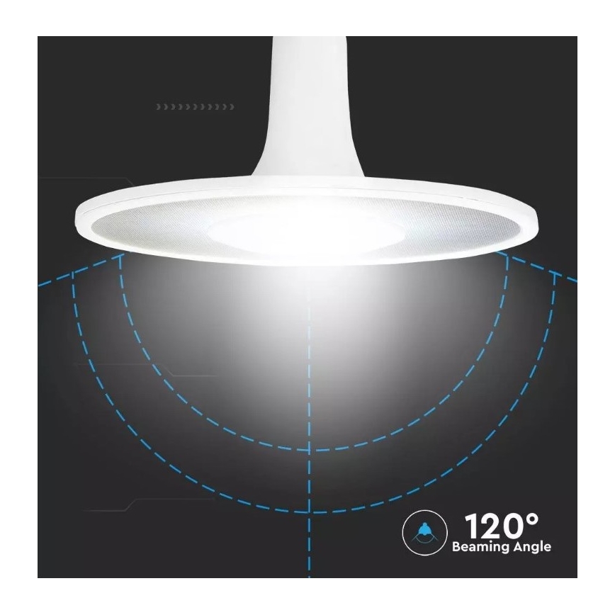 LED Pirn SAMSUNG CHIP UFO E27/11W/230V 120° 3000K