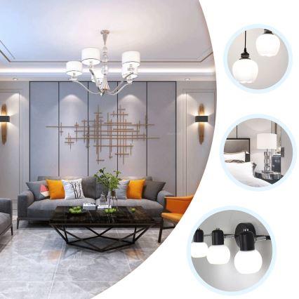 LED-pirn ST64 E27/8W/230V 6500K - Aigostar