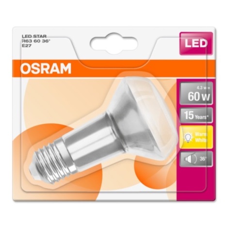 LED Pirn STAR E27/4,3W/230V 2700K - Osram