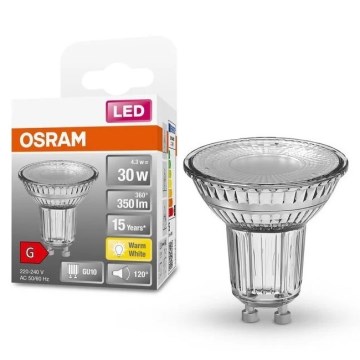 LED Pirn STAR PAR16 GU10/4,3W/230V 2700K 120° - Osram