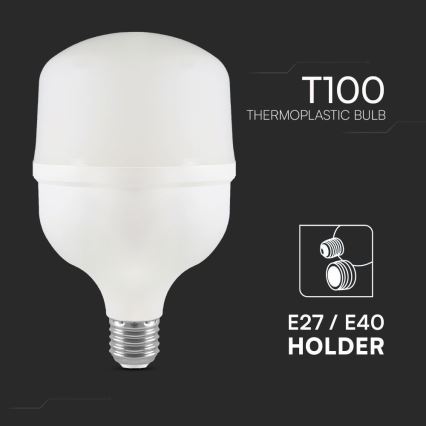 LED Pirn T100 E27/30W/230V 6500K