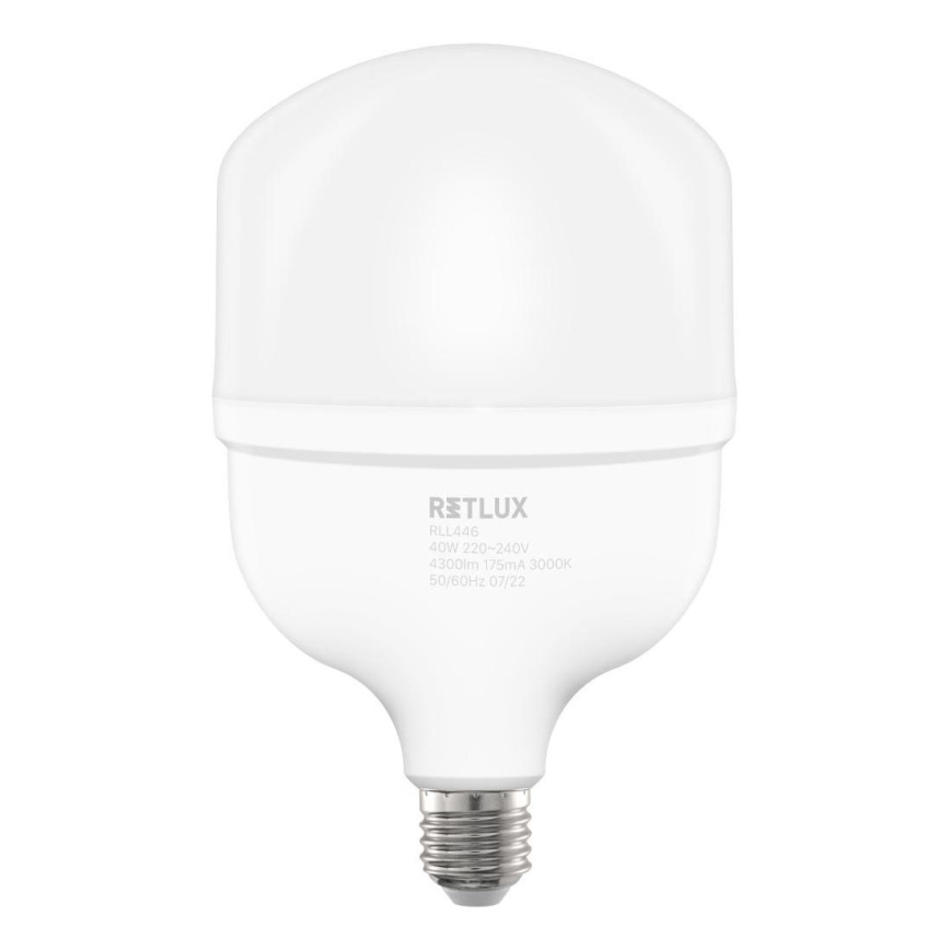 LED Pirn T120 E27/40W/230V 3000K