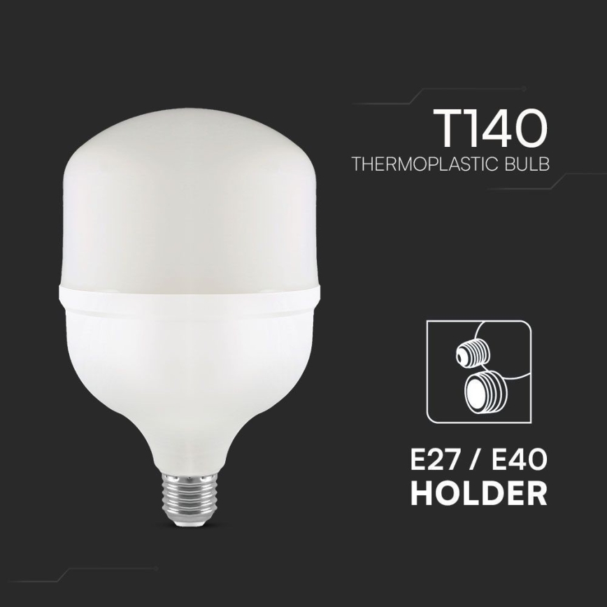LED-pirn T140 E27/50W/230V 6500K