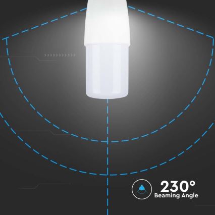 LED Pirn T37 E14/9W/230V 2700K